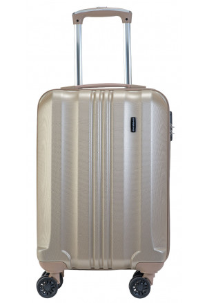 PIGMENT-Low-cost Cabin size luggage-Beige-gold