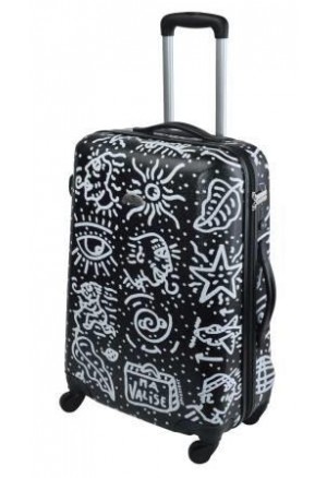 SPIESSERT rigid 59 cm suitcase black
