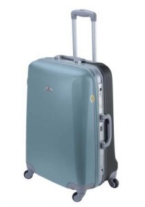 ASHOKA Large suitcase- Blue/dark grey