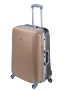 ASHOKA Medium size suitcase- Red/Scalet