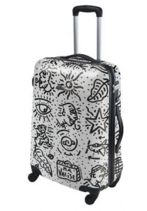 Medium size 59cm SPIESSERT suitcase WHITE